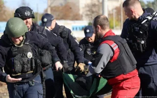 Serangan Drone Rusia di Stasiun Dnipro Tewaskan 14 Orang