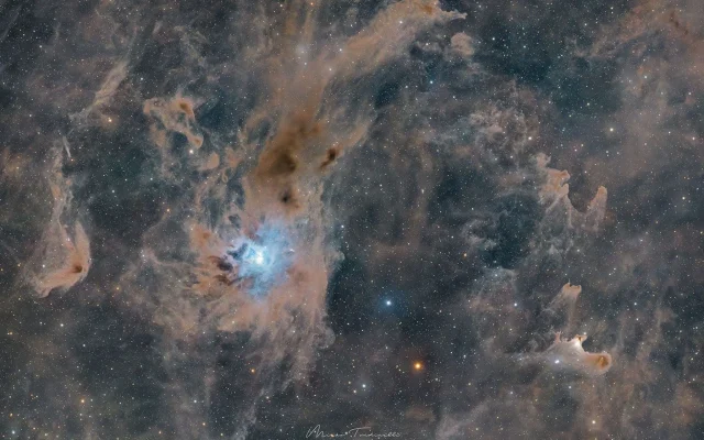 Potret Nebula Hantu Menghiasi Angkasa Konstelasi Cepheus