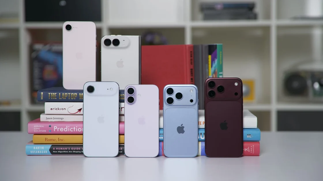 Ukuran iPhone Duo Dibandingkan Model iPhone Lainnya