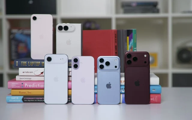 Ukuran iPhone Duo Dibandingkan Model iPhone Lainnya