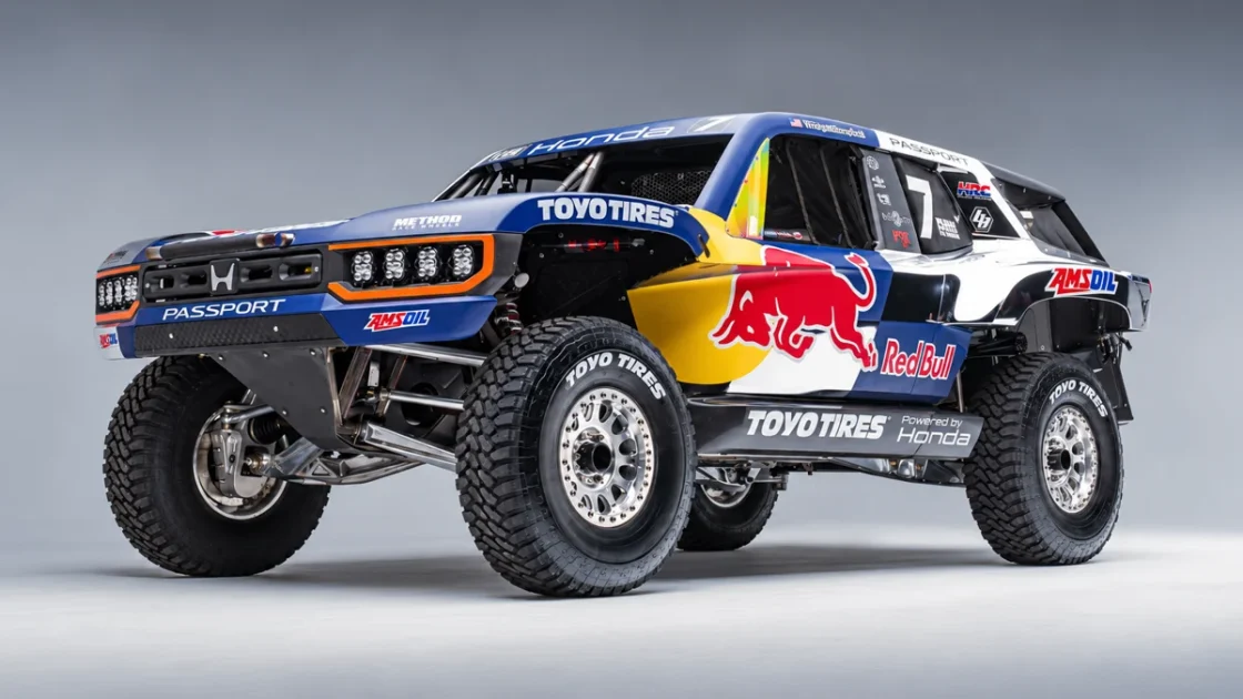 Honda Ungkap Passport Baja Spec, Truk Balap Hybrid 1.300 HP