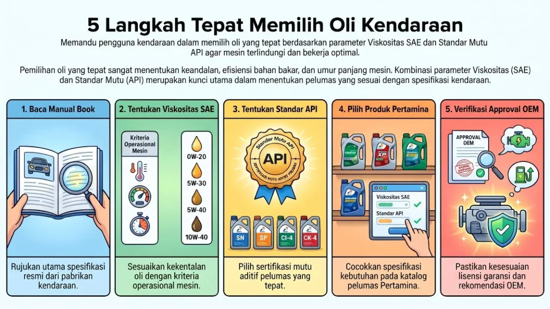 5 Langkah Memilih Oli Kendaraan dan Bahayanya Jika Salah