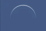 Penampakan Venus Mirip Bulan Sabit dengan Tanduk Bercahaya