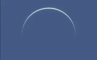 Penampakan Venus Mirip Bulan Sabit dengan Tanduk Bercahaya